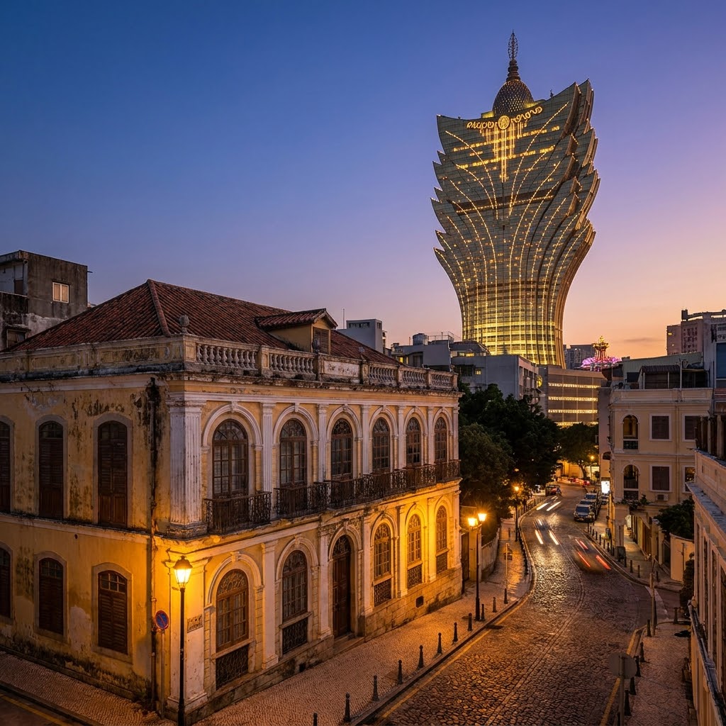 Evolution of Macau: Colonial Port and Neon Empire